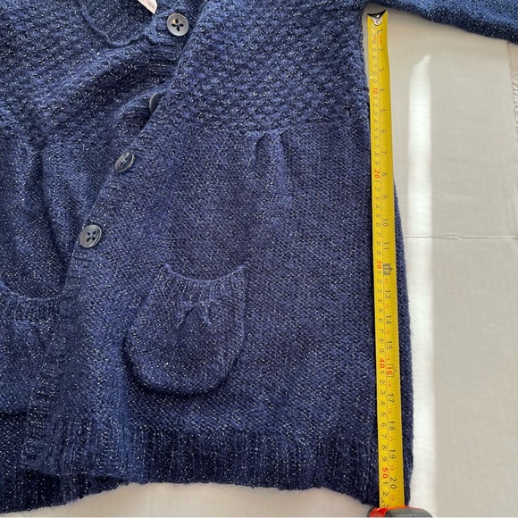 Twinkle by Wenlan Women's Button Down Cardigan, Size: M, Color: Blue - Picture 5 of 8